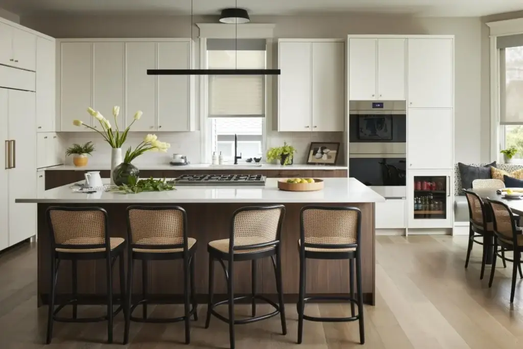 cabinet and countertop