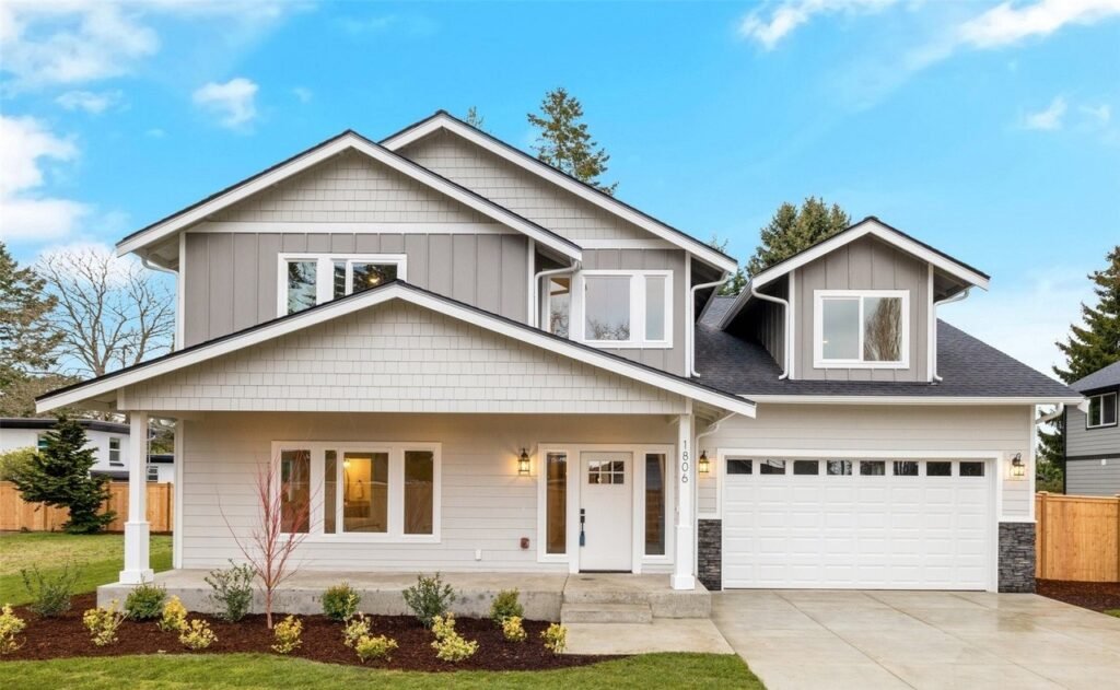 Custom home in Puyallup
